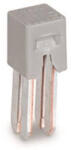 Wago 769-402 Miniatűr keresztáthidalószigetelt megfelelő 1 vez. anyacsatlakozóknak, szürke (769-402)