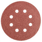 GRAPHITE Csiszolópapír, tépőzáras 125mm, K60, 5db. , 8 lyukkal (55H940)