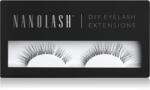 Nanolash DIY Eyelash Extensions pachet cu gene fără noduri autoadezive Innocent 36 buc
