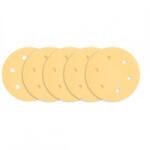 GRAPHITE Tépőzáras csiszolópapír 225mm, k180, 5db, 6 lyukakkal az 59g264, 59g265 csiszológéphez (54H031)