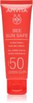 APIVITA Bee Sun Safe Hydra Fresh Face Gel-Cream SPF50 crema gel pentru hidratare. SPF 50 50 ml