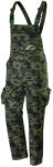 NEO TOOLS Kantáros munkanadrág terepmintás, 60% pamut, 40% polyester, 255 g/m2, S (81-241-S)