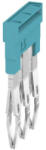 Weidmüller Keresztösszekötő, kék ZQV 2.5N/3 BL 1527770000 Weidmüller (1527770000)