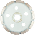 GRAPHITE Gyémánt csiszolókorong 125x22.2mm, szegmenses, 1 soros, száraz (57T322) - olaj