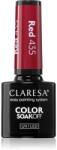 Claresa SoakOff UV/LED Color Warm Feelings géles körömlakk árnyalat Red 435 5 g