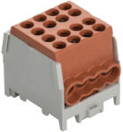 Pollmann Electrotech Fővezeték sorkapocs 2x 25/6x16mm2 barna HLAK 25-1/6 M2 2080176 Pollmann (2080176)