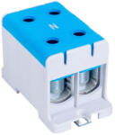 Tracon Főáramköri leágazó kapocs, sínre és felületre szerelhető, kék 35-150mm2 320A FLEAL-150/2K Tracon (FLEAL-150/2K)
