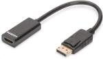 C-TECH DisplayPort HDMI Átalakító Fekete 15cm CB-AD-DP-HDMI (CB-AD-DP-HDMI)