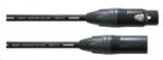 Cordial CPM 20 FM-FLEX mikrofon kábel 1 XLR female 3-pin -> 1 XLR male 3-pin (CPM 20 FM-FLEX) - aqua