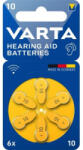 VARTA 10 hallókészülék elem (6db/bliszter) (24610101416) (24610101416)