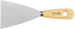 Topex Festékkaparó, spakli, 80mm, rozsdamentes acél, fanyelű, min. rendelés: 3db (18B308-1)