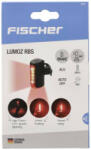 FISCHER PLUS TWIN STOP Kerékpár hátsó világítás LED Fekete (50761) (50761)
