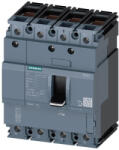 Siemens 3VA1110-4ED46-0AA0 kompakt megszakító 4P 100A 36kA, TM210 FTFM, vonalvédelem, nullavezető védelem nélkül, kengyeles csatlakozó (3VA11104ED460AA0)