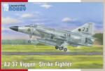 Special Hobby 1/72 AJ-37 Viggen Strike Fighter vadászgép modell (SPH100SH72378)