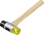 TOOLCRAFT Gumi kalapács középpuha, középkemény 235 g 260 mm 1 db (TO-9991029) (TO-9991029) - aqua