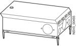 Siemens BVP: 262473 BD2-AK02X/F2258-3 leágazó, 3P 22x58 biztosító aljzattal, fém tokozat (BVP:262473)