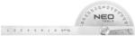 NEO TOOLS Szögmérős vonalzó 100mm, acél, (72-320)