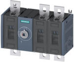 Siemens 3KD4030-0PE20-0 szakaszolókapcsoló 3P 315A, középső működtetés, lapos csatlakozó (3KD40300PE200)
