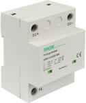 Tracon Túlfeszültség levezető T1+T2 DC tipusú egybeépített Ucpv: 1200V, Iimp: 12, 5kA, In: 20kA, Imax: 50kA, Up: 4kV ESPD1+2-DC50-1000 Tracon (ESPD1+2-DC50-1000)