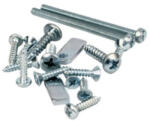Kopos Csavar 3x40, gipszkarton dobozhoz Zn-Cr, M3X40-3CH ZNCR Kopos (M3X40-3CH_ZNCR)