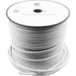 TRU COMPONENTS Hálózati kábel, CAT6 SF/UTP DUPLEX 100m fehér, Tru Components (1567362)