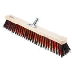 NEO TOOLS Térkő-, beton-, járdaseprű 50 cm, fém nyélbefogó, Profi kivitel (39-202)