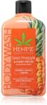 HEMPZ Sweet Pineapple Honey Melon gel de duș pentru corp 500 ml