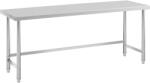 Royal Catering Rozsdamentes acél munkaasztal - ECO - 200 x 60 cm - 95 kg - Royal Catering (RCAT-200/60-PS)