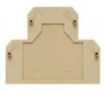 Weidmüller Sorkapocs véglap SAK sorozathoz AP DK4/380 Q, bézs, 0438560000 Weidmüller (0438560000)