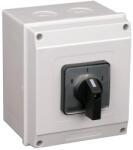 Tracon tokozott dahlander motorkapcsoló 20A, 5, 5kW, 48×48mm, IP65 - TKM-20/DT65 (TKM-20/DT65)