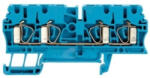 Weidmüller sorkapocs 2, 5mm2 kék ZDU 2.5/4AN BL 1608580000 (1608580000)