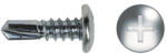Celo 913AGRP lemezcsavar önfúró / önmetsző, széles D fejű, tűzálló, 4, 2x13 mm, kábel- és csőnyomvonalak funkciótartó szereléséhez (913AGRP)