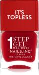 Nails Inc. Nails Inc. It’s Topless lac de unghii sub forma de gel pentru un efect de lunga durata culoare Kendall 14 ml