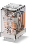 Finder 55.12. 9.110 relé 2CO(váltó) 10A 110V DC (55.12.9.110)