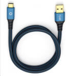 Oehlbach USB Plus C3 300 USB 3.0 - USB 3.1 C kábel, 3 méter (OB 9328) (OB 9328) - aqua