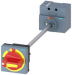 Siemens 3VA9157-0FK25 rotációs hajtás 3VA1-hez, komplett, piros/sárga, IP65 (3VA91570FK25)