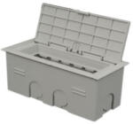 Kopos Padlódoboz komplett 175x80x68 betonba fehér halogénmentes, KOPOBOX MINI B HB Kopos (KOPOBOX MINI B_HB)