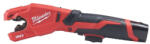 Milwaukee M12 PCSS-202C RAPTOR csővágó rozsdamentes acélhoz 2×2.0 Ah akkuval 4933479242 (4933479242)