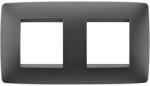 Gewiss Chorus ONE matt fekete 2-es vízszintes keret (2+2 modul) GW16123VN Gewiss (GW16123VN)