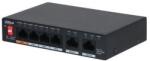 Dahua 6 portos kapcsoló, Dahua PFS3006-4GT-60-V2, PoE (PFS3006-4GT-60-V2)