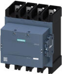 Siemens 3RT1373-6AP36 mágneskapcsoló, 4P 400A(AC1), 2NO+2NC, 100-250VAC/DC, S12, csav (3RT13736AP36)