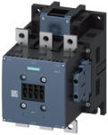 Siemens 3RT1065-6AV36 mágneskapcsoló, 132 kW/265A, 400VAC 50-60Hz/380-420VDC, 2NO+2NC, S10, síncsatlakozós (3RT10656AV36)