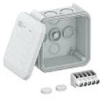 OBO leágazódoboz M20 bevezetés + sorkapocsléc, világosszürke 90x90x52 2007904 (2007904)