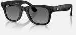 Meta RAY-BAN Meta Wayfarer (Large) Smart Glasses (Gen 2) - Matte Black, Grey Polarized Gradient (RW4012)