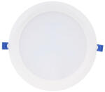 TRACON Kompakt beépíthető LED mélysugárzó 18W, 1440lm, D=225 mm, 4000K, IP20 LED-DLS-18NW Tracon (LED-DLS-18NW)