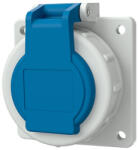 Mennekes 17006 Beépíthető SCHUKO aljzat csavaros kábelrögzítés 16A, 2s+ f, 230V, IP68 (17006) - lumenet