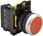 TRACON Egyszerű nyomókapcsoló, piros 1×NO, 5A IP65 NYK3-R Tracon (NYK3-R)