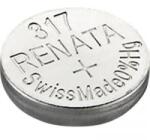 Renata 317 gombelem, ezüstoxid, 1, 55V, 10, 5 mAh, Renata SR516SW, SR62, SR516, V317, D317, 616, CA, 280-58, SB-AR, RW326 (317.CU MF)