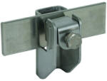 DEHN Fali laposacél/szalag tartó leszorítódarabbal NIRO Rd 6-10/Fl 11 mm-hez, faltávolság 11mm 277239 FRH 11 6.10 WA11 B7 V2A (277239)