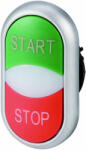 Eaton kettős világító nyomógomb (zöld-piros, start-stop), m22-ddl-gr-gb1/gb0-216702 (216702)